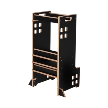 Дитяча вежа-помічник Lionelo Cass Black Onyx (LO-CASS BLACK ONYX) - Pampik