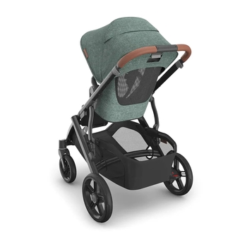 Универсальная коляска 2в1 Uppababy Vista V3 Gwen Green Melange/Carbon Frame/Saddle Leather (0303-VIS-EU- GWN) - Pampik - 5