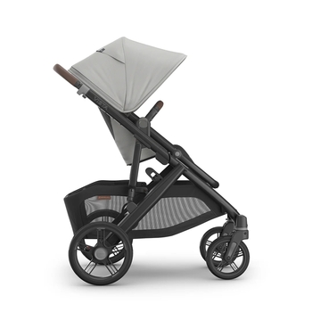 Універсальна коляска 2в1 Uppababy Vista V3 Savannah Pearl Gray Jacquard/Carbon Frame/Chestnut Leather (0303-VIS-EU- SAV ) - Pampik - 7
