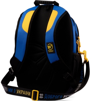 Рюкзак Yes TS-95 Welcome To Ukraine, чорний з синім (559463) - Pampik - 9