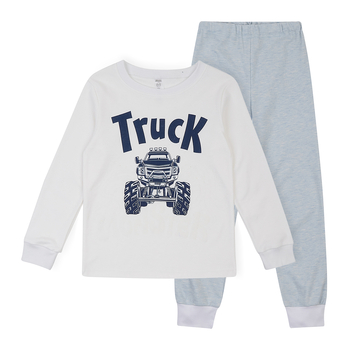 Піжама, що світиться Garnamama Neon PG 98 Білий Блакитний (1032714.50841103) - Pampik