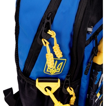 Рюкзак Yes TS-95 Welcome To Ukraine, чорний з синім (559463) - Pampik - 7
