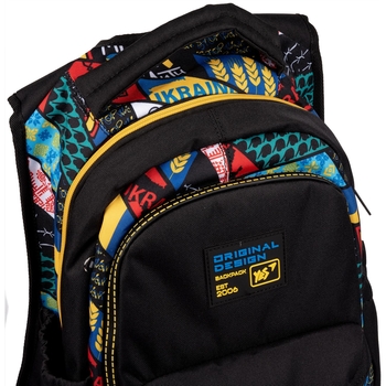 Рюкзак Yes T-133 Welcome to Ukraine, чорний (559438) - Pampik - 9