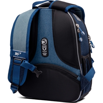 Рюкзак каркасний Yes H-100 Smiley World, синій (552223) - Pampik - 7