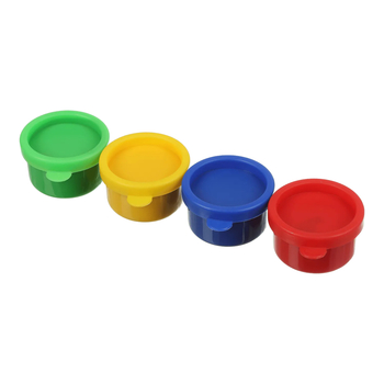 Фарби пальчикові ZiBi Baby Line, 4 кольори по 30 мл (ZB.6564) - Pampik - 2