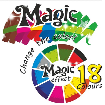 Фломастери Colorino Magic, 18 кольорів, 9 шт. (34630PTR) - Pampik - 4