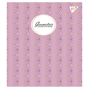 Набір зошитів Yes Geometric А5, клітинка, 18 аркушів, 10 шт. (766819) - Pampik - 3
