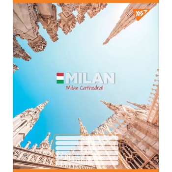 Набір зошитів Yes Greatest cityes А5 в лінійку, 96 аркушів, 5 шт. (767179) - Pampik - 5