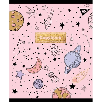 Набір зошитів Yes Cosmic System А5 в клітинку, 18 аркушів, 10 шт. (765179) - Pampik - 2