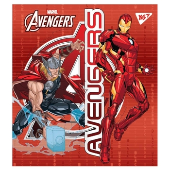 Набір зошитів Yes Marvel А5 в лінійку, 12 аркушів, 10 шт. (765168) - Pampik