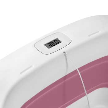 Дитяча ваночка Lionelo Baby Bubble Pink Magnolia - Pampik - 7