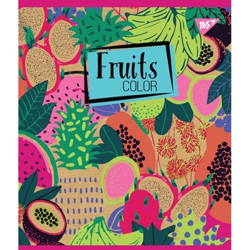 Набор тетрадей Yes Fruits Color Крафт А5 в линейку, 12 листов, 10 шт. (765073) - Pampik - 5