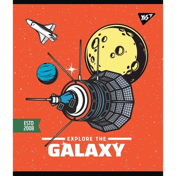 Набір зошитів Yes Galaxy Exploring А5 в лінійку, 12 аркушів, 10 шт. (765165) - Pampik - 3