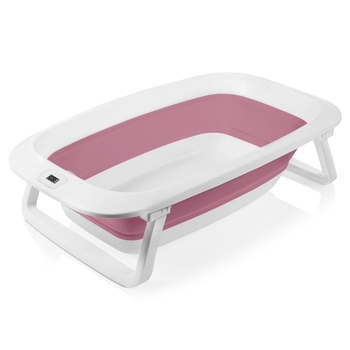 Дитяча ваночка Lionelo Baby Bubble Pink Magnolia - Pampik - 3