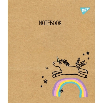 Набор тетрадей Yes Sketch Animal Крафт А5 в линейку, 12 листов, 10 шт. (765070) - Pampik - 2