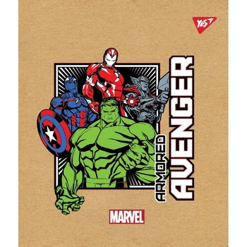 Набір зошитів Yes Avenger А5 в лінійку, 12 аркушів, 10 шт. (765072) - Pampik - 5