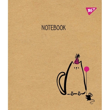 Набор тетрадей Yes Sketch Animal Крафт А5 в линейку, 12 листов, 10 шт. (765070) - Pampik