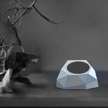 Беспроводное зарядное устройство Xoopar Geo Dock, серебристый (XP61063.12BL) - Pampik - 4