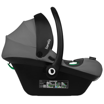 Автокресло Lionelo Lemmy I-Size Grey - Pampik - 3