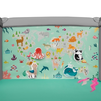 Манеж Lionelo Mille Grey Green - Pampik - 4