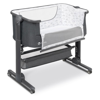 Приставная кроватка Lionelo Timon Graphite - Pampik - 2