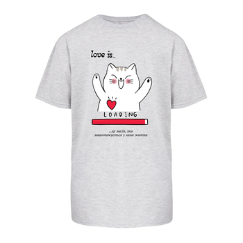 Футболка Garnamama Summer Love is L чол Сірий (1035956.14010611) - Pampik