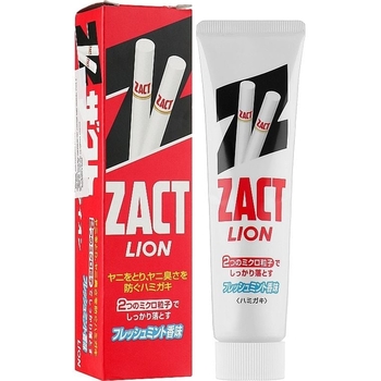 Зубна паста Lion Zact Відбілююча від нікотинових плям, 150 г - Pampik
