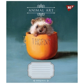 Набор тетрадей Yes Animal art А5, в линейку, 48 листов, 10 шт. (767122) - Pampik - 6