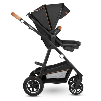 Универсальна коляска 3 в 1 Lionelo Amber Grey Graphite - Pampik - 12