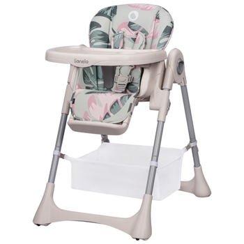 Стульчик для кормления Lionelo Zanna Pink Bubblegum, розовый - Pampik
