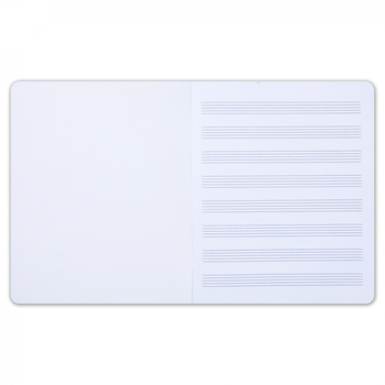 Нотний зошит Yes Line friends, А5, 12 аркушів, 25 шт. (766255) - Pampik