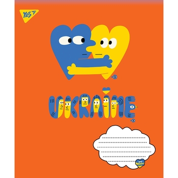Набор тетрадей Yes Ukraine, A5, в линию, 96 листов, 5 шт. (766251) - Pampik - 5