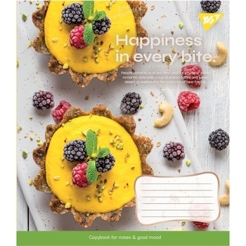 Набор тетрадей Yes Desserts, A5, в линию, 96 листов, 5 шт. (766506) - Pampik - 3