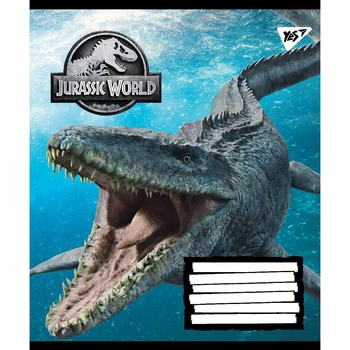 Набір зошитів Yes Jurassic World Genetic Failure, A5, в лінію, 96 аркушів, 5 шт. (765410) - Pampik - 2