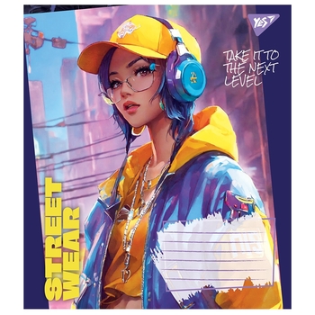 Набір зошитів Yes Street wear А5, в лінійку, 36 аркушів, 15 шт. (767094) - Pampik - 6