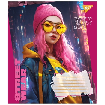 Набір зошитів Yes Street wear А5, в клітинку, 36 аркушів, 15 шт. (767071) - Pampik - 6