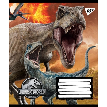 Набір зошитів Yes Jurassic World Genetic Failure, A5, в лінію, 96 аркушів, 5 шт. (765410) - Pampik - 4
