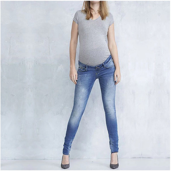 Джинси Queen Mum укорочені та звужені, р.42, джинс, блакитний (81921/22621) - Pampik - 5