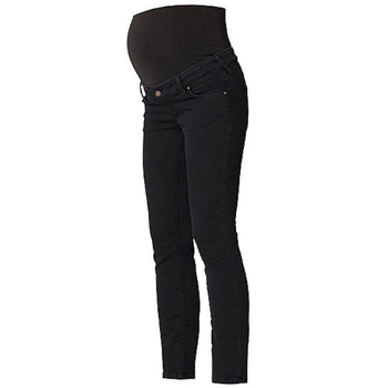 Джинси Queen Mum, трикотажний живіт, р.44, джинс, чорний (88.3385/6070) - Pampik - 3