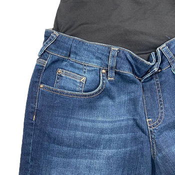 Джинси Queen Mum з відворотом, р.44, джинс, темно-синій (6390.3760/18450) - Pampik - 3