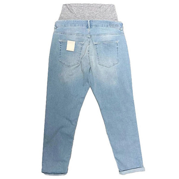 Джинсы Queen Mum Katy, укороченные, р.44, джинс, голубой (81198/22818) - Pampik - 2