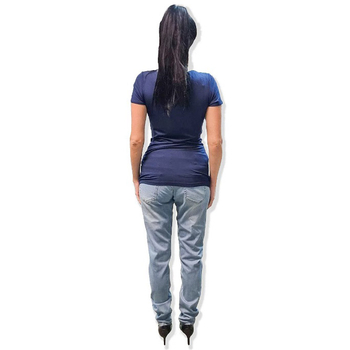 Джинси Queen Mum звужені, р.50, джинс, блакитний (4187.3701/10379) - Pampik - 6