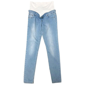 Джинси Queen Mum звужені, р.48, джинс, блакитний (4187.3701/10378) - Pampik