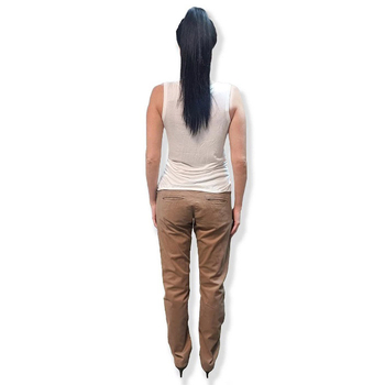 Джинси Queen Mum звужені, р.46, гірчичний (46.3595/9059) - Pampik - 6