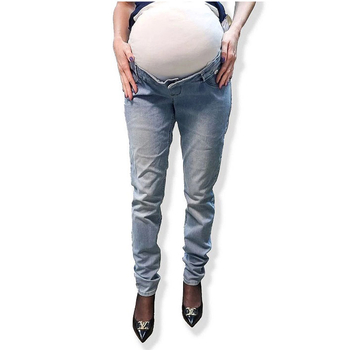 Джинси Queen Mum звужені, р.48, джинс, блакитний (4187.3701/10378) - Pampik - 7