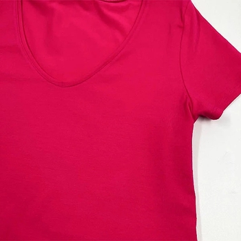 Футболка Queen Mum з V-подібним вирізом, р.44, малиновий (2100.6480/3359) - Pampik - 3