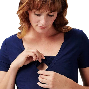 Комбінезон Queen Mum, трикотаж, р.42, темно-синій (81200/22786) - Pampik - 6