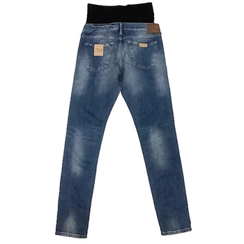 Джинси Queen Mum, вузькі вкорочені, р.50, джинс, синій (70.3506/7104) - Pampik - 2