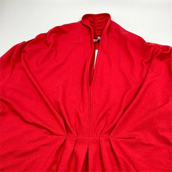 Туніка Queen Mum з підрізом та складами, р.44, червоний (2300.6727/6035) - Pampik - 3