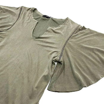 Кофтинка та штани Queen Mum, р.42, оливковий (81128,81131/22777) - Pampik - 4